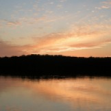 sunset, Little Shark River