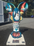 Lynx The Lucky Lobster, sponsored by Cat Clinic of Plymouth, artist Jill Voelker
