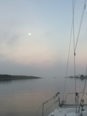 early morning in Cape May Canal